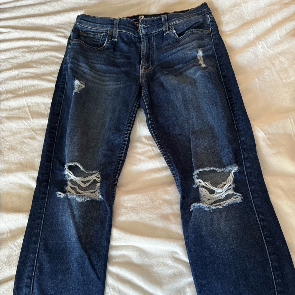 7 for all mankind ankle gwenevere skinny jeans